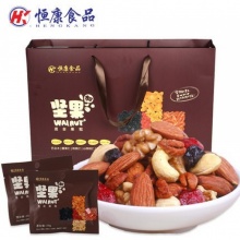 恒康食品 坚果加25g*28包 每日坚果 原味混合坚果仁 果...