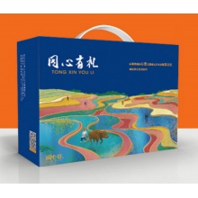 同心谷 同心有礼礼盒 菌菇干货大礼盒 蓝色礼盒