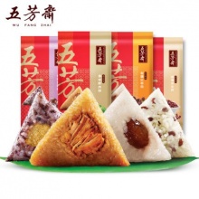 五芳斋粽子鲜肉粽新鲜散装红枣赤豆棕子浙江特产嘉兴粽子