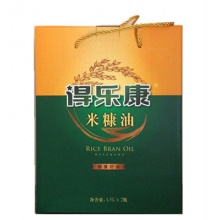 得乐康米糠油 1.5L*2瓶 一级